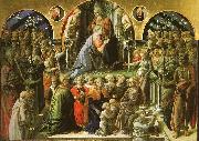 Fra Filippo Lippi The Coronation of the Virgin Sweden oil painting reproduction